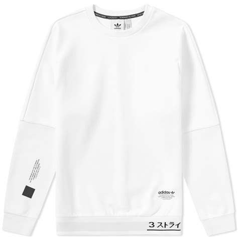 adidas nmd crew sweater weiß rot|adidas Originals Men's NMD Crew Sweatshirt .